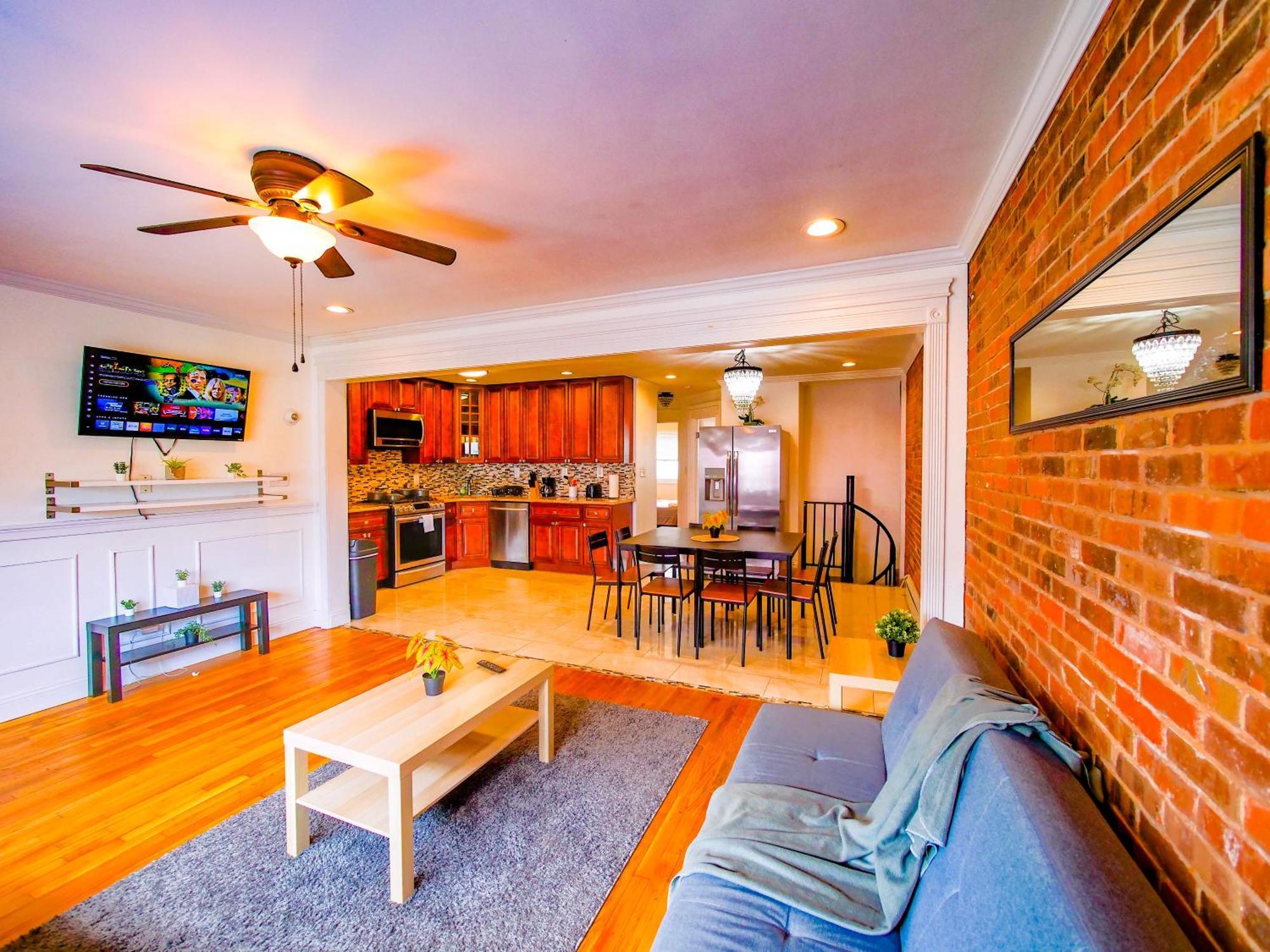 Apartament Stylish 3 Bed, Minutes To Nyc! Jersey City Zewnętrze zdjęcie